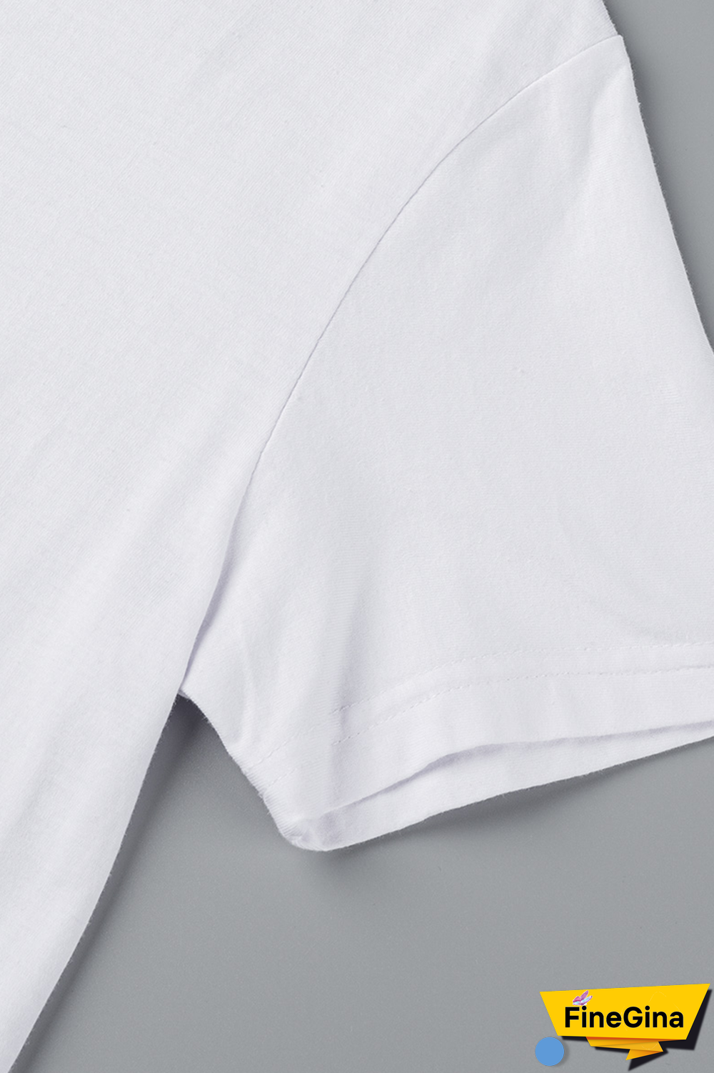 White Daily Print Patchwork O Neck T-Shirts
