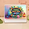 Diamond Painting Parrot 2027 Paper Calendar Monthly Flip Tabletop Calendar Kit