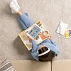DIY Diamond Painting Wooden Tray Food Tray  with Folding Legs Living Room Decoration Donut Wooden Tray Kit(Abstract Leaf)