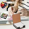 Seven-Spotted Ladybug Leather Diamond Painting Notecard Box for Adults Beginners