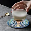 6PCS Diamond Painting Virgin Stain Glass Coasters Kits
