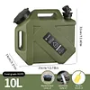 10L Camping Water Jug with Faucet Portable Water Tank for Vehicle Car Camping