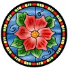 Flower - Round AB Drills Diamond Painting(45*45cm)