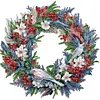 Christmas Wreath-Partial Speical Shaped Diamond Painting 30*30CM