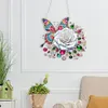 (US Local)Acrylic Special Shape Rose Cupid Diamond Painting Hanging Pendant Kits
