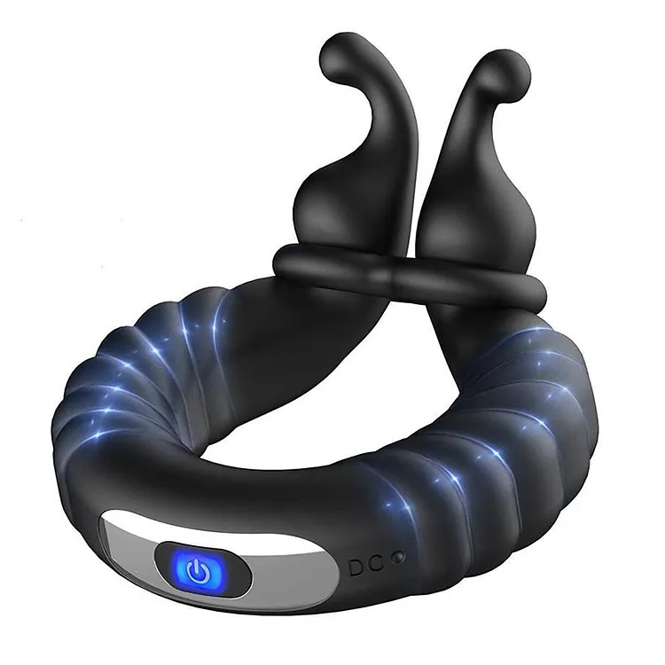 Usb Charging Massage Vibrating Rings
