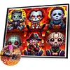 Diamond Painting-Round AB Drill Horror All Stars(55*50CM)