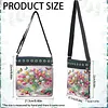 Diamond Painting Tulip Bouquet Crossbody Bag Ethnic Style Handbag with Adjustable Strap