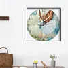 (US Local)DIY Special Shaped Diamond Painting Clock