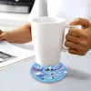 6/8Pcs Diy Diamonds Painting Coasters Cartoon Cup