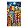 (US Local)House-11CT Stamped Cross Stitch Kit(40x70cm)