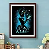 (Multi-Size Round/Square) Cinderella - Full Diamond Painting-(Silhouette style)
