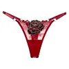 Sexy jacquard breathable mesh sexy thong