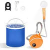 Portable Camping Shower Rechargeable Electric Shower Handheld Shower for Camping