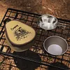 4Pcs 300ml Outdoor Sierra Bowl Stainless Steel Tableware for Backpacking Hiking