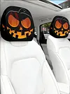 Halloween Headrest Covers Decorative Cushion Cover Automobile Headrest Protector