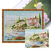 (US Local)Lake Como-11CT Stamped Cross Stitch Kit(66x55cm)