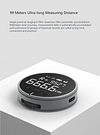 Multifunctional Electric Ruler 99M 8 Functions Length Measurement Volume Measurement Distance Meter