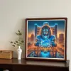 Diamond Painting-DIY Full Round Drill Detroit Lions(40*40 CM)