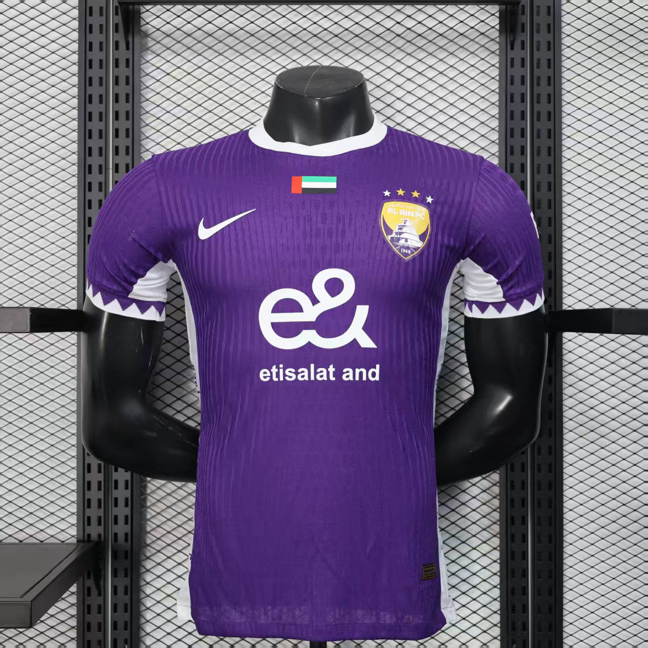 2025-2026 Player Version Al Ain FC Home  Football Shirt 1:1 Thai Quality Maxi Kit