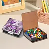 PU 5D Diamond Painting Kit Note Box DIY Diamond Art Notepad Box (Butterfly)