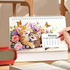 Diamond Painting Festival Celebrations 2027 Paper Calendar Monthly Flip Tabletop Calendar Kit