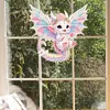 >SALE<Single-Side Dragon Diamond Art Hanging Pendant for Office Decor (White Wings)