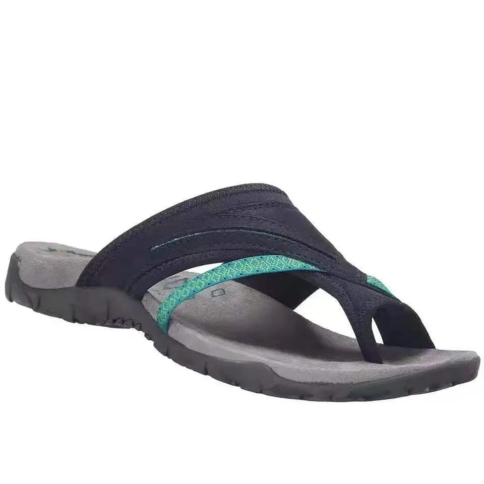 Summer Women's Shoes 2021 Comfort Beach Flip Flops Women Rubber Flat Sandals Casual Sneaker Slippers Ladies Plus Size Sandals