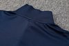 Joyfball 2024/2025 France Long Zipped Jacket Royal Blue Football Jersey 1:1 Thai Quality 