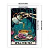 Halloween Teacup-11CT Stamped Cross Stitch 50*70cm/19.69*27.56in(Big Size)