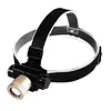 LED Headlight Telescope Zoomable Rechargeable Headlamp Torch w/ Battery
