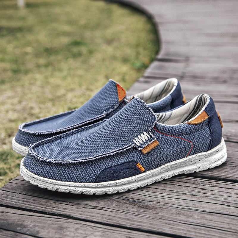2022 spring new men's canvas casual shoes 