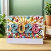 2026 Diamond Painting Monthly Calendar Kit Diamond Art Calendar for DIY Crafts Party