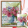 Flower -14CT Counted Cross Stitch Kit(26*34cm)