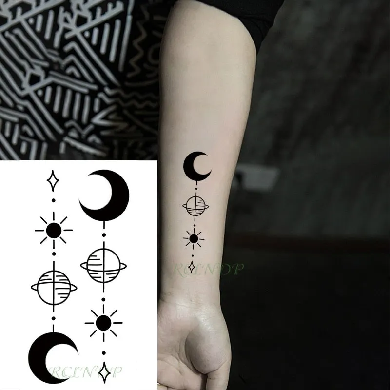 Waterproof Temporary Tattoo Sticker Cartoon anime Boy Knife Tatto Flash Tatoo Fake Tattoos Small Size Art for Kids Men Women