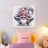 (US Local)Rose Gnome-11CT Stamped Cross Stitch Kit(40x40cm)
