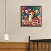 Diamond Painting-DIY Full Round Drill Autumn Elk（40*40CM）