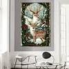 Diamond Painting-DIY Full Round Drill Elk in the Snow(70*50 CM)