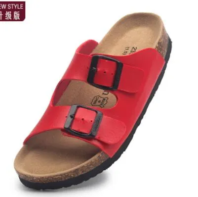 summer graffiti cork sandals women mixed color flip flops valentine shoes zapatos mujer sandalias beach slippers big size 45c463