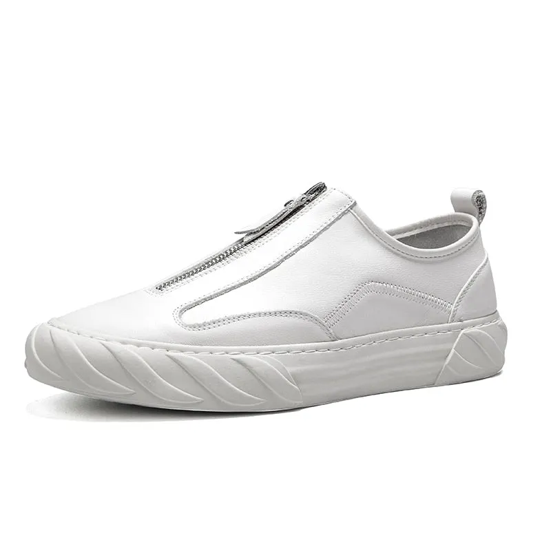 2021 Branded Mens Shoes Genuine Leather Casual Luxury Shoes Man Non Slip Breathable Loafers Men Skateboard Hombre Big Size 11