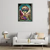 Diamond Painting-DIY Full Round Drill Stained Glass Hot Air Balloon(50*40 CM)