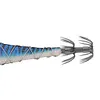 Luminous Wood Shrimp Fishing Lure Steel Wire Squid Jig Shrimp Bait for Saltwater