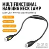 LED Neck Reading Light Flexible Book Light Adjustable Rechargeable Flashlight