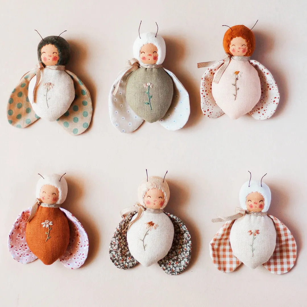 DIY Adorable Flying Bug Template Set - With Instructions
