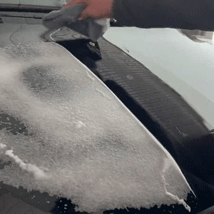 Microfiber car water stain wiper towel
