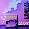 LED DIY Creative Pixel Screen Atmosphere Light Smart Pixel Multi-function Display