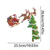 DIY Xmas Diamond Art Door Frame Decoration Door Corner Pendants Kit