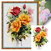 (Multi-Style) Flowers-11CT Stamped Cross Stitch 30*40cm/11.81*15.75in
