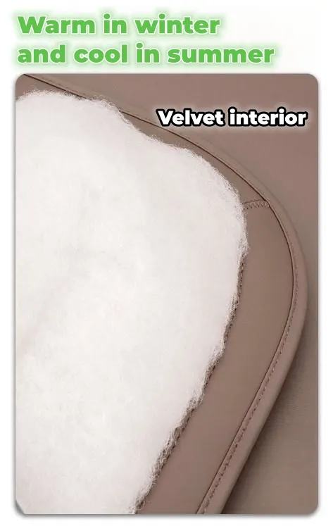 5D aviation anti-fouling and anti-slip car seat cushion