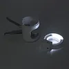 Nail Clipper with Magnifier and LED Light Portable Nail Cutter Fingernail Cutter